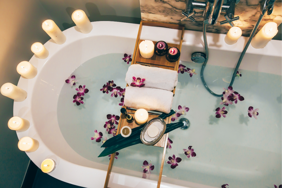 wanna wolnostojąca w klimacie SPA